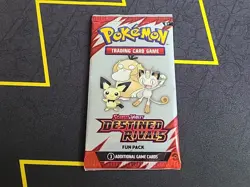 Pokemon Destined Rivals Fun Pack (Sealed Pack with 3 Cards) - Image 1