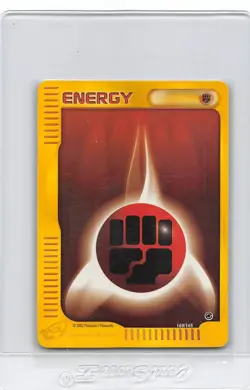 FIGHTING ENERGY 160/165 - Expedition - 2002 E-READER - WOTC Pokemon Card - NM - Image 1