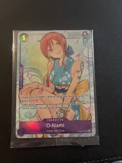 O-Nami (Illustration Box Vol.1) OP05-062 One Piece Promotion Cards Foil Sealed - Image 1