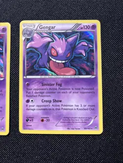 Pokemon Gengar Holo Rare TCG Card 60/162 XY Breakthrough Set Of 2 - Image 4