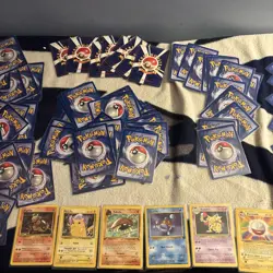 Huge collection Bulk Lot Of 206 WOTC Pokemon Cards vintage 1999-2000 NO ENERGY - Image 5