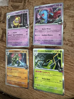 Pokemon TCG Team Rocket Destined Rivals HOLO Lot 4 Cards - Excellent Condition - Image 2