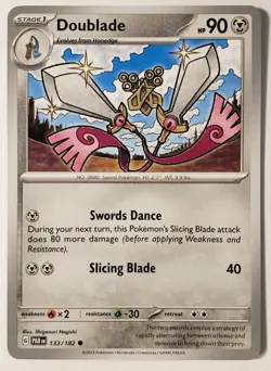 Doublade 133/182 NM / M - Paradox Rift Pokemon Card - $2 Combined Shipping - Image 1