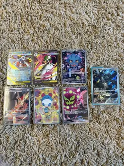 Pokemon 7 Card Lot - Mix Of IR’s And Full Arts - Image 1