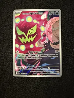 Cynthia's Spiritomb 244/217 Illustration Rare Card - Pokemon Ascended Heroes NM - Image 1