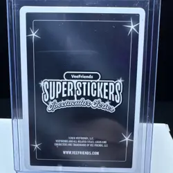 VeeFriends Super Stickers Skilled Skeleton Holo Serial Card 09/55 - Image 2