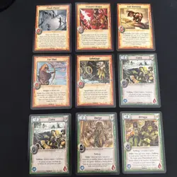 Warlord Saga Of The Storm 75 Card Lot - Image 5