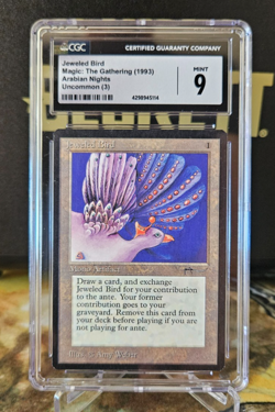 Arabian Nights - Jeweled Bird - MTG - CGC - 9 Mint - Image 1