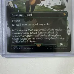 Paradise Chocobo FFXIV Creature Bird Foil Green 0483 2025 Takotto Final Fantasy - Image 4