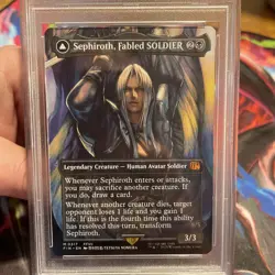 2025 #0317 SEPHIROTH, FABLED SOLDIER, ONE-WINGED ANGEL P-S-A 10🔥 - Image 2