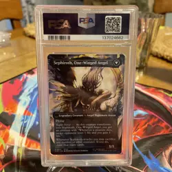 2025 #0317 SEPHIROTH, FABLED SOLDIER, ONE-WINGED ANGEL P-S-A 10🔥 - Image 4