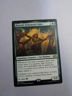 MTG: Runadi, Behemoth Caller (LP): Jumpstart 2022 - Image 1