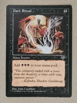 Dark Ritual - Mirage - Lightly Played close to NM | MTG - Image 1