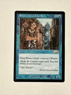 MTG Ertai, Wizard Adept Exodus 33/143 Regular Rare - Image 1