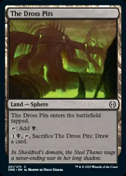 x4 MTG The Dross Pits NM-Mint Phyrexia: All Will Be One - Image 1