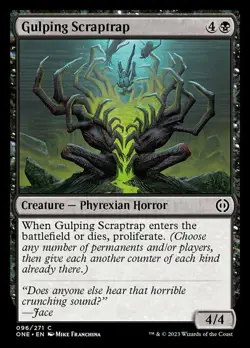x4 MTG Gulping Scraptrap NM-Mint Phyrexia: All Will Be One - Image 1