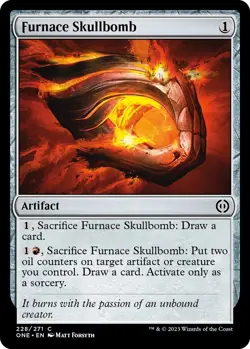 x4 MTG Furnace Skullbomb NM-Mint Phyrexia: All Will Be One - Image 1