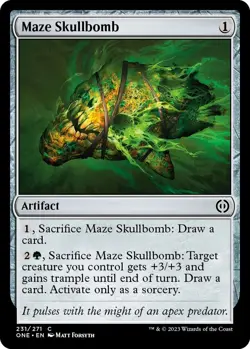 x4 MTG Maze Skullbomb NM-Mint Phyrexia: All Will Be One - Image 1