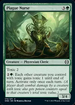 x4 MTG Plague Nurse NM-Mint Phyrexia: All Will Be One - Image 1