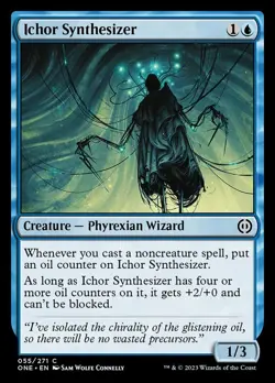 x4 MTG Ichor Synthesizer NM-Mint Phyrexia: All Will Be One - Image 1