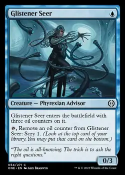 x4 MTG Glistener Seer NM-Mint Phyrexia: All Will Be One - Image 1