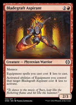x4 MTG Bladegraft Aspirant NM-Mint Phyrexia: All Will Be One - Image 1