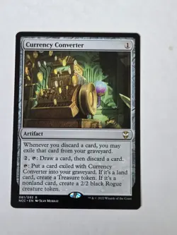 Currency Converter X1 NCC MTG Commander Streets Of New Capenna - Image 1
