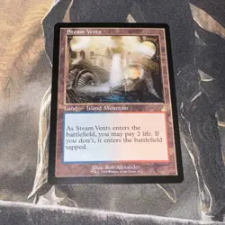 Steam Vents X1 Mtg Ravnica Remastered Nm Retro Frame - Image 1