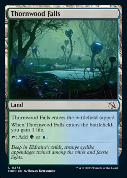 x4 MTG Thornwood Falls NM-Mint March of the Machine - Image 1