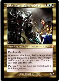 Silas Renn, Seeker Adept (Retro Frame) M Commander: The Brothers' War 129 NM - Image 1