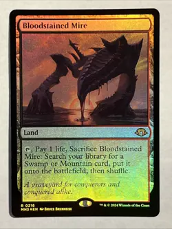 Bloodstained Mire Modern Horizons 3 Foil - Image 1