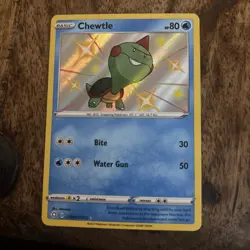 Chewtle SV028/SV122 - Shining Fates - Baby Shiny Vault Holo Pokemon TCG English - Image 1
