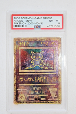 2000 pokemon game promo ancient mew PSA 8 - Image 1