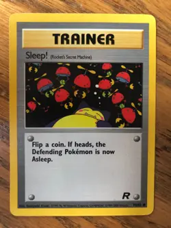 Pokemon TCG Sleep! Team Rocket 79/82 Regular Unlimited Common - Image 1