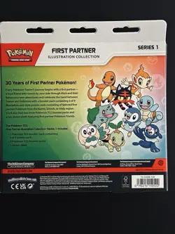 Pokemon TCG First Partner Illustration Collection Series 1 New Sealed - Image 2