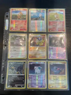 Pokemon Card Lot 9 Vintage Reverse Holos 🔥LP - HP 2007-2009 DP era - Image 1