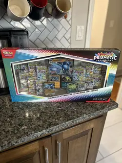 Pokemon Prismatic Evolution Lucario Ex Tyranitar Ex Premium Collection New - Image 1