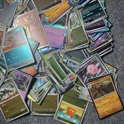 250+ Pokemon Foil Holographic Cards ONLY Holos Reverse Holos Bulk Lot - Image 4