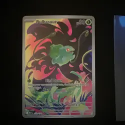 Bulbasaur 133/132 ME01 Mega Evolution Illustration Rare Holo 80 HP Pokemon TCG - Image 3