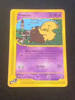 Pokemon TCG Drowzee Aquapolis 74b/147 Common LP - Image 1