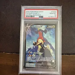 2022 Pokemon SWSH Astral Radiance #TG23 FA Garchamp V PSA 10 GEM MINT - Image 1