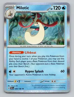 Holo Milotic 036/182 Rare Paradox Rift Pokemon - Image 1