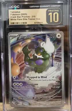 2025 Pokemon TORNADUS Black Star Promos CGC 10 - Image 1