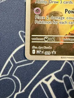 Alakazam #009 Illustration Rare MEP: Mega Evolution Pokemon TCG MEP Holofoil - Image 4