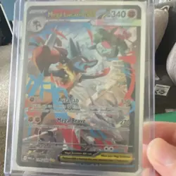 Pokemon Mega Lucario EX Full Art Holo 340 HP 179/132 Special Rare Me01 - Image 1