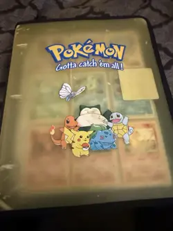 Pokemon Vintage Binder Lot Wizards of the Coast Personal childhood collection - Image 1