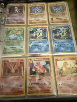 Pokemon Vintage Binder Lot Wizards of the Coast Personal childhood collection - Image 2