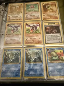 Pokemon Vintage Binder Lot Wizards of the Coast Personal childhood collection - Image 3