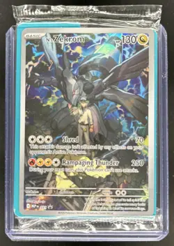 2025 Pokemon MEP Black Star Promos N's Zekrom #031 - Image 1