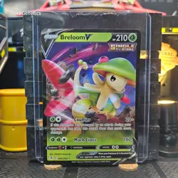 Breloom V Fusion Strike Ultra Rare Pokemon TCG 006/264 Sword & Shield - Image 1